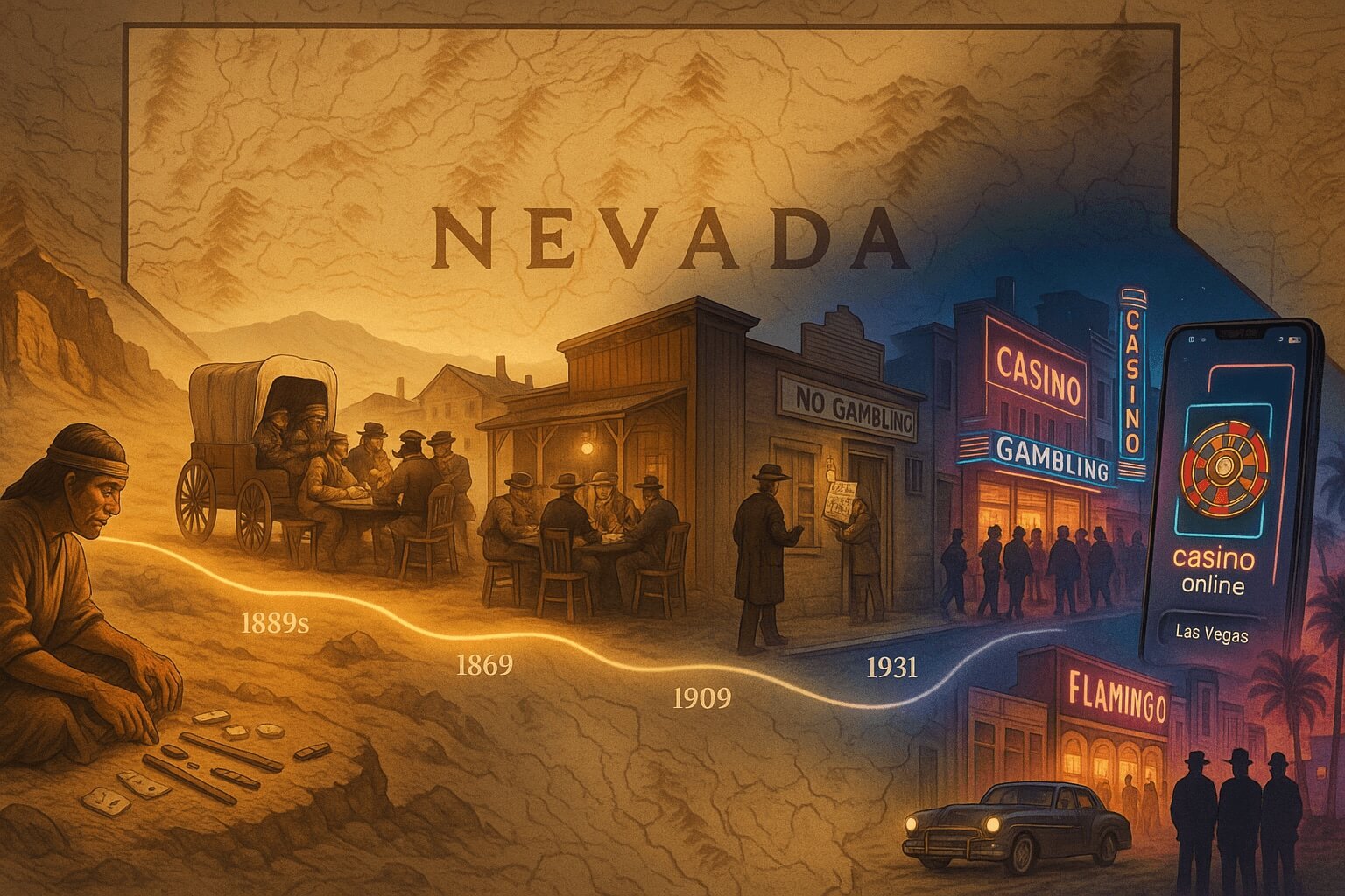 The History of Gambling in Nevada