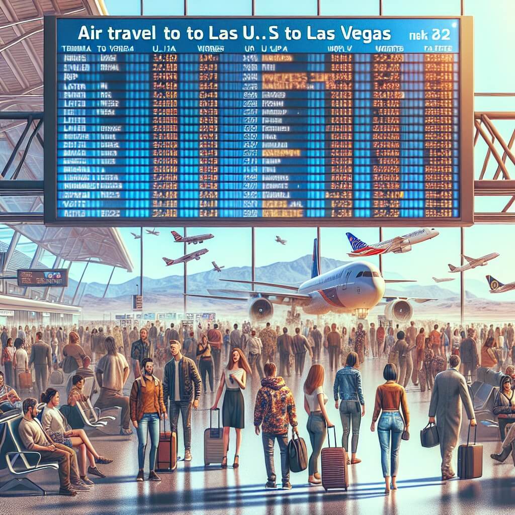 Air Travel to Las Vegas from East Coast Shows Strong Gains in 2024