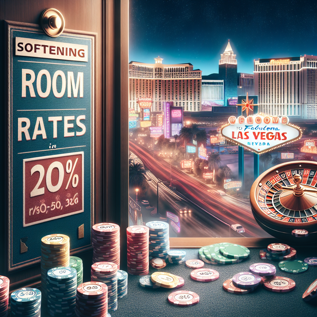 Las Vegas room rates decline