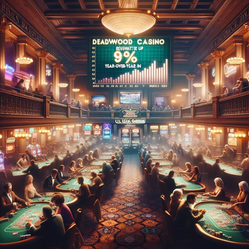 Deadwood Casino Revenue Growth in April