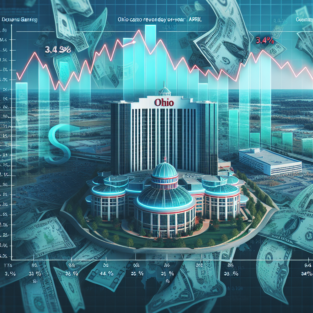 Ohio Casino Revenue Declines 3.4% in April
