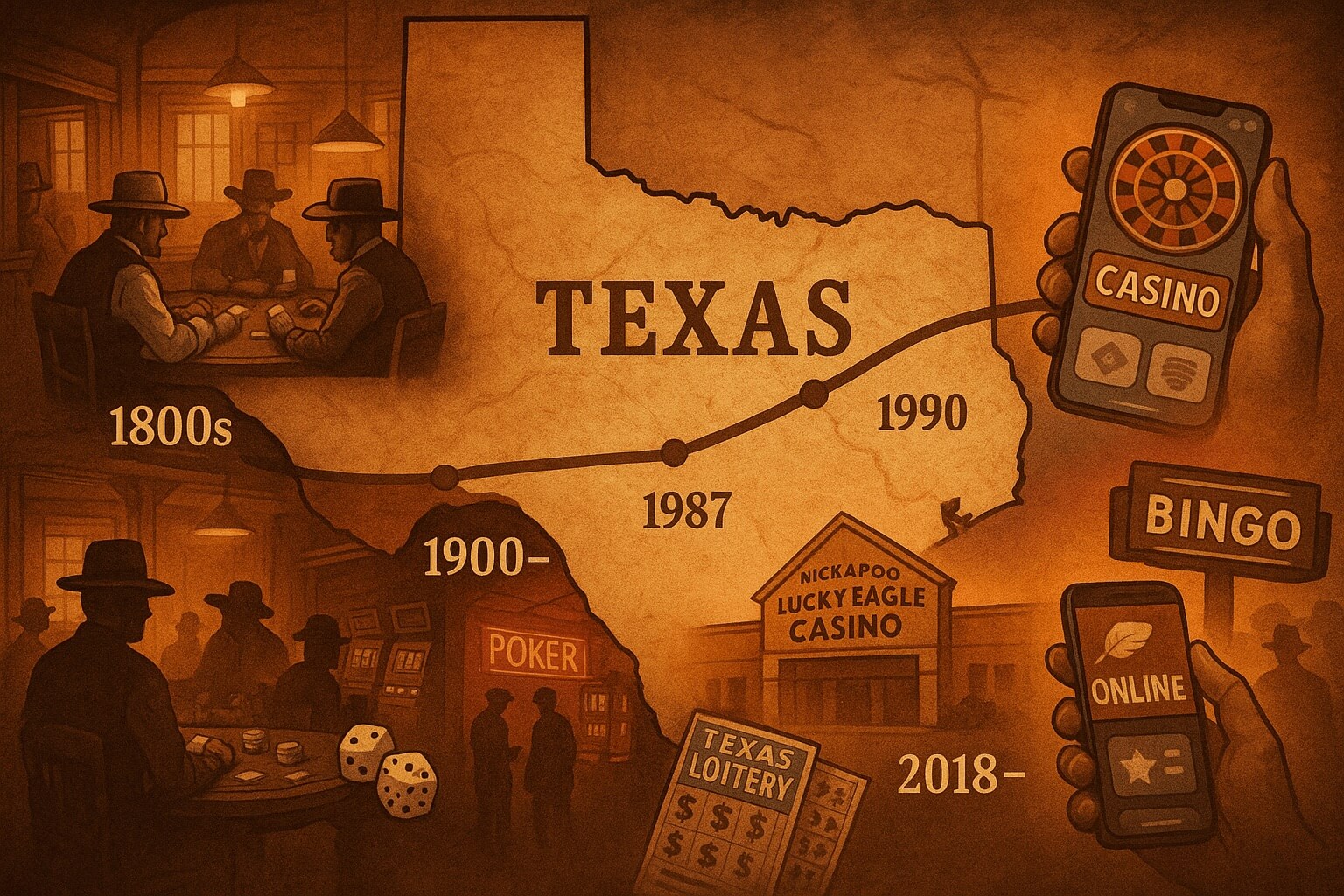 The History of Gambling in Texas