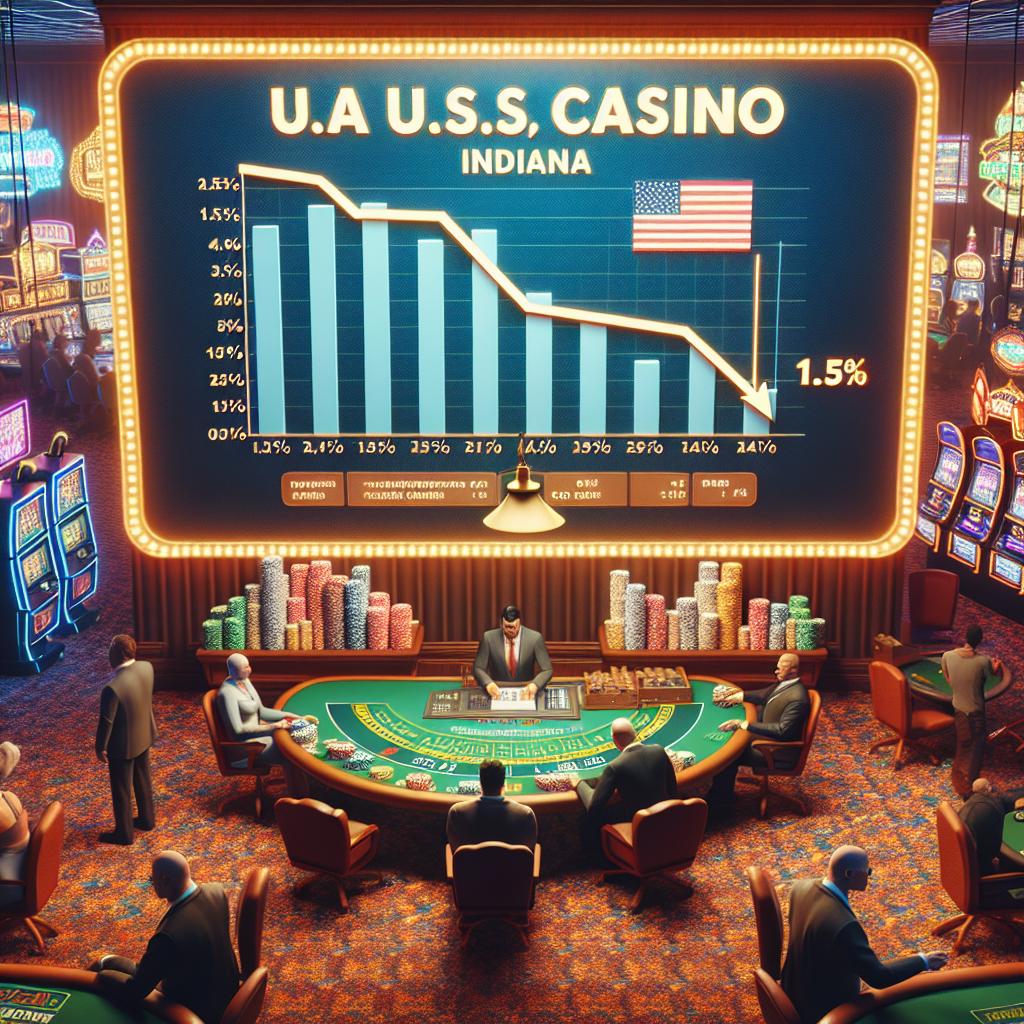 Indiana Casinos Face Decline in Revenue, Strategic Adjustments Needed