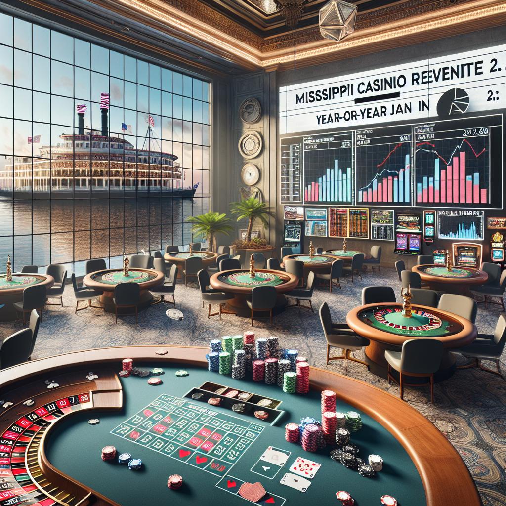 Mississippi Casino Revenue Decline in June