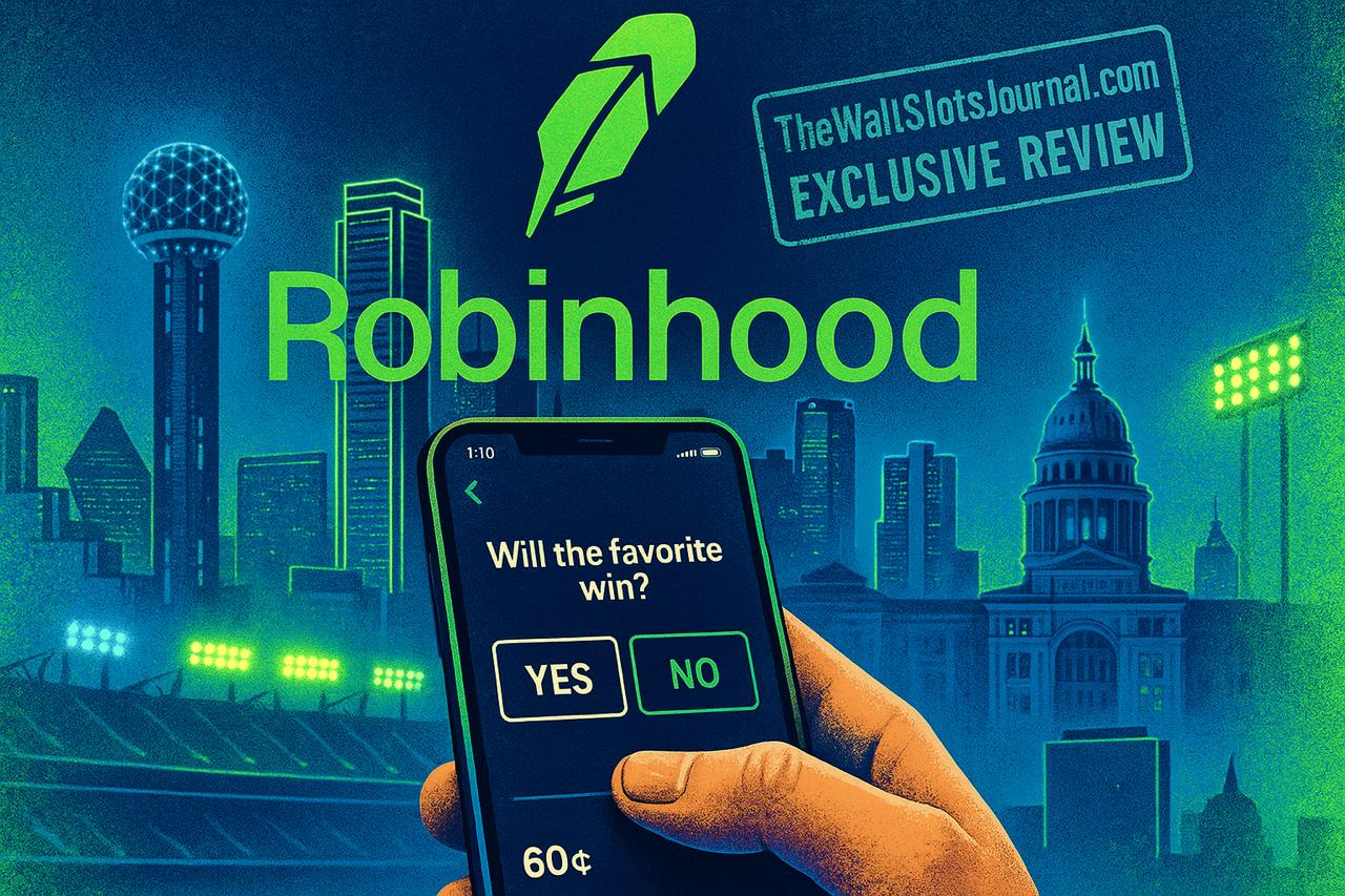Legal sports betting in Texas via Robinhood event-based contracts